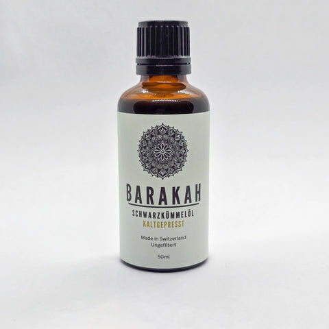 Schwarzkümmelöl Barakah - Swiss Made