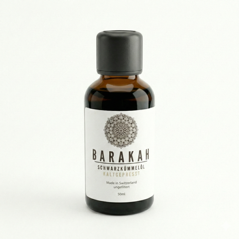 Schwarzkümmelöl Barakah - Swiss Made