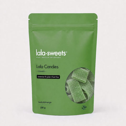 Apfelpasta 250g im grünen Lala Sweets Beutel